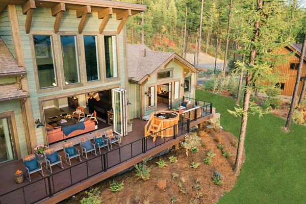 Cabin Deck Ideas Trex
